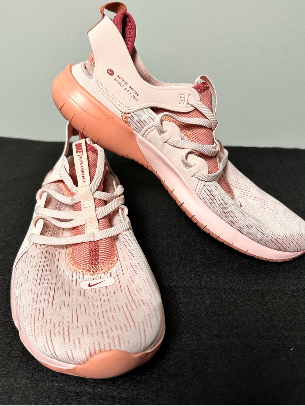 Nike Women’s Flex Contact 3 Echo Pink/Light Redwood Running Shoes Size 8